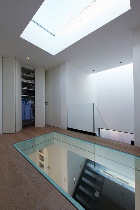 Floors with Frosted Glass